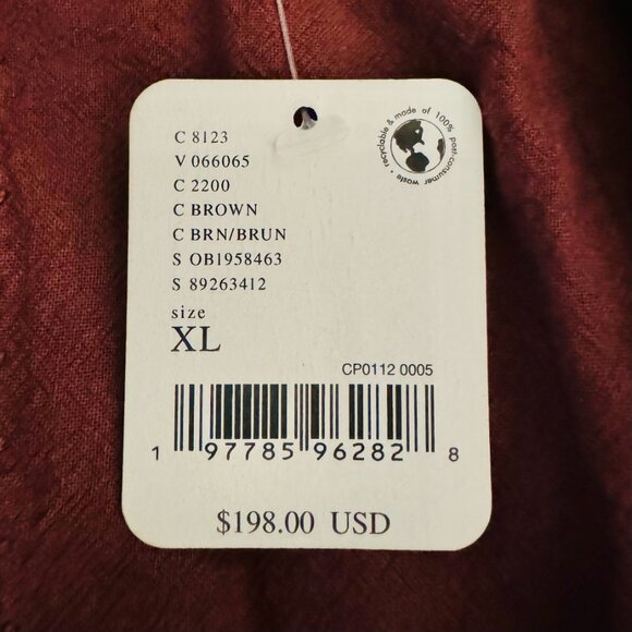 Free People Freya Crochet One Piece Jumpsuit in Brown XL NWT - Picture 11 of 11